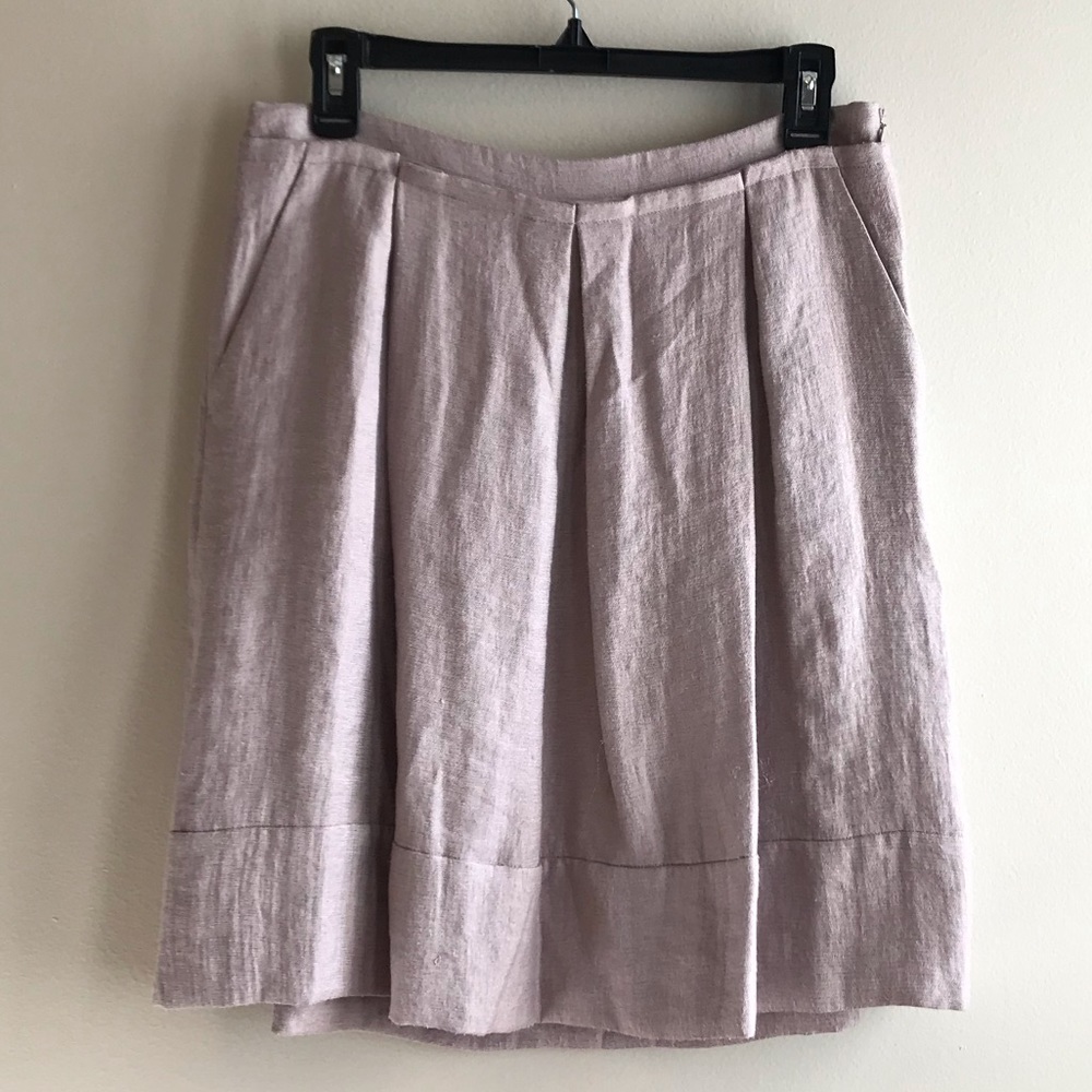 BCBGMAXAZRIA Lavender knee length skirt